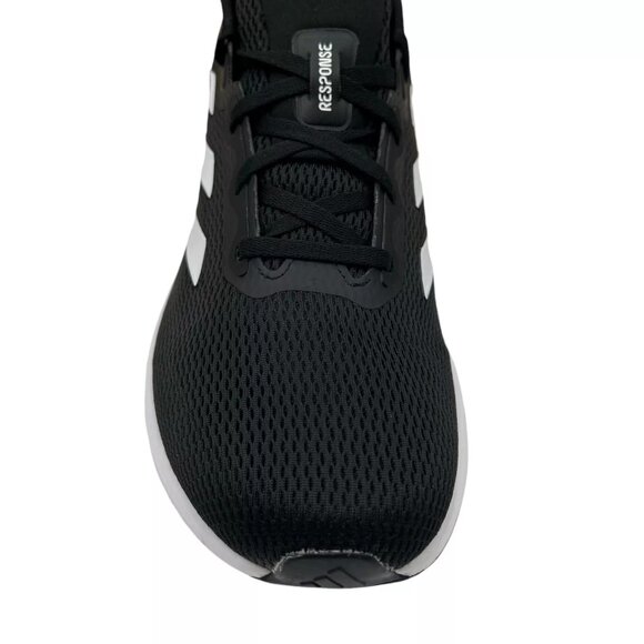 adidas Mens Response Running Shoe Size‎ 11 Black/White Lace up Sneakers IH6007